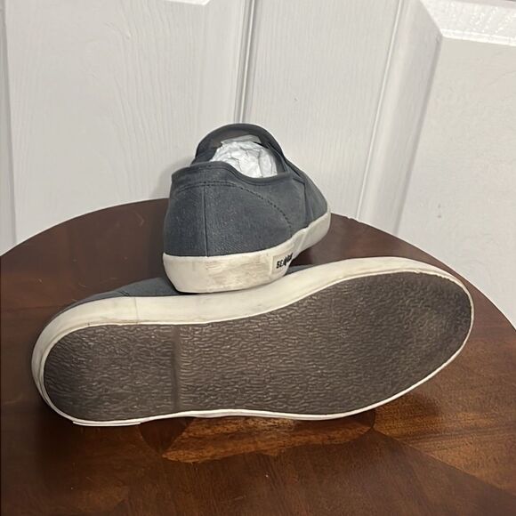 🔥🔥 SEAVEES BAJA Slip On Sneakers - Washed Linen - Men Sz 10 - EXCELLENT 🔥🔥 - Picture 10 of 12